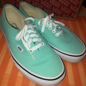 Beach glass color vans women’s 8.5